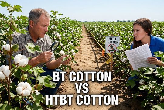 Bt Cotton vs HTBt Cotton: What Is Legal in India?