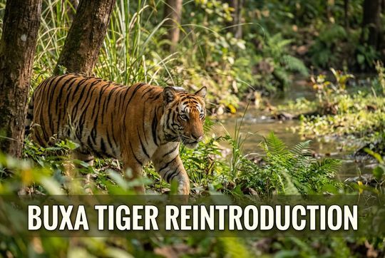 Buxa Tiger Reintroduction: Tigress T138 and Habitat Recovery in the Dooars