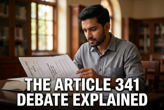 Reservation After Religious Conversion: What the Supreme Court Has Ruled and the Article 341 Debate