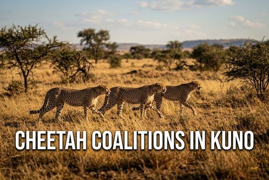 Kuno Cheetah Coalitions: Spatial Ecology and Metapopulation Strategy