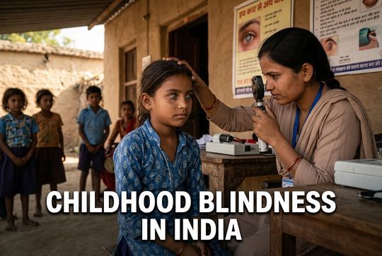 Childhood Blindness in India: Causes, Screening and RBSK