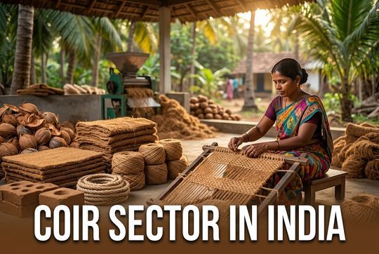 Coir Sector in India: Agro-Waste Valorisation and the Rural Bio-Economy