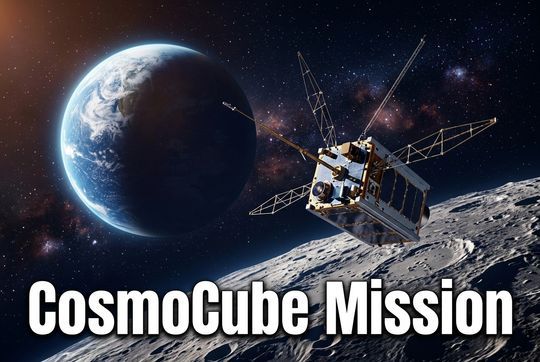 CosmoCube Mission: Probing Cosmic Dark Ages from Lunar Orbit