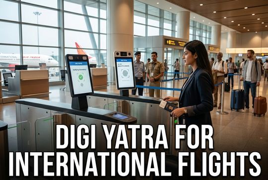 Digi Yatra for International Departures: 5-Airport Pilot from October 2026