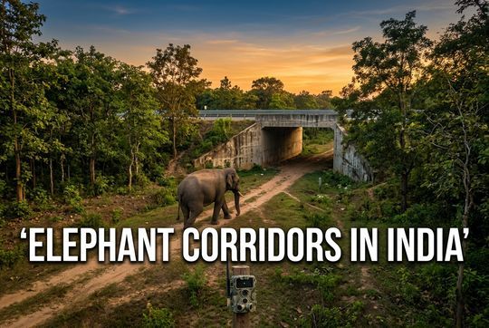 Elephant Corridors in India: Bottlenecks, Legal Safeguards, and AI Solutions
