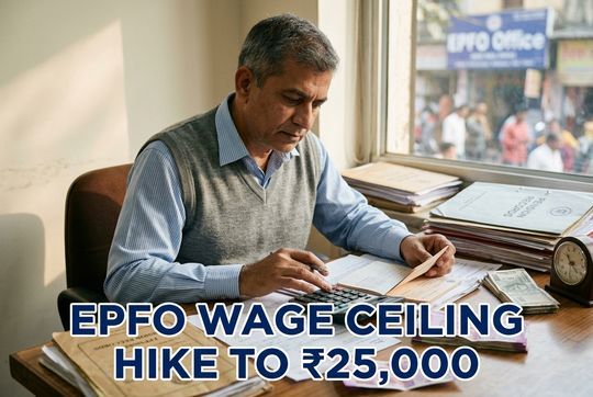 EPFO Wage Ceiling Raised to ₹25,000: What It Means for 51 Lakh Workers