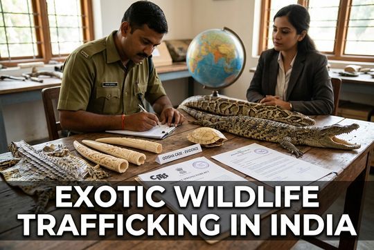 Exotic Wildlife Trafficking in India: CITES Framework, Legal Protocols, and Odisha Case