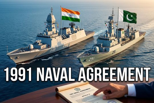 India-Pakistan 1991 Naval Agreement: Article 10 and Maritime CBMs Explained