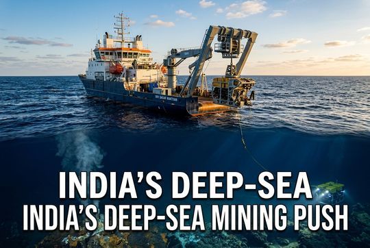 India's Deep-Sea Mining Push: ORV Sagar Manthan & Ridge Exploration