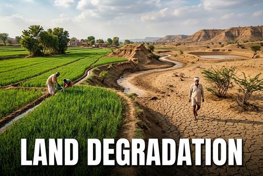 India's Land Degradation Neutrality: Targets vs Ecological Reality