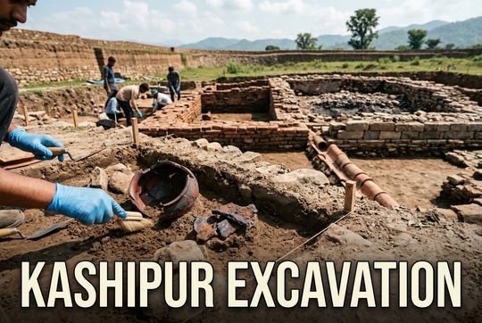 Kashipur ASI Excavation: Govisana, Xuanzang and PGW