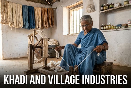 KVIC and Khadi Schemes: PMEGP, SFURTI and Artisan Support