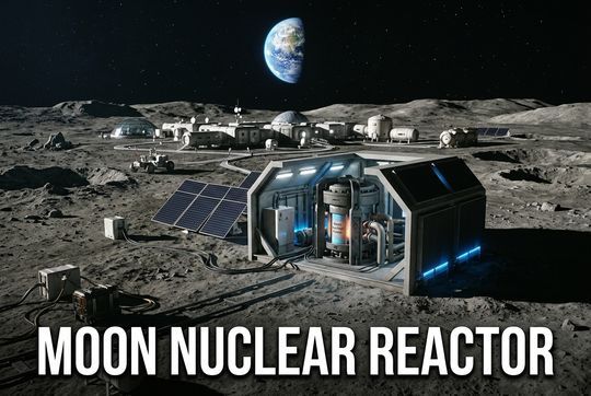 Moon Nuclear Reactor: How Fission Power Supports Lunar Bases