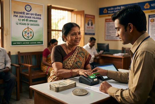 PM Jan Dhan Yojana at 12: How JAM Trinity and DPI Transformed India's Economy
