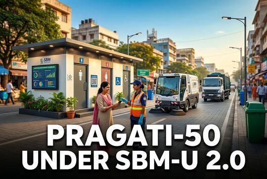 PRAGATI-50 Initiative: 50 Model Clean Cities under SBM-Urban 2.0
