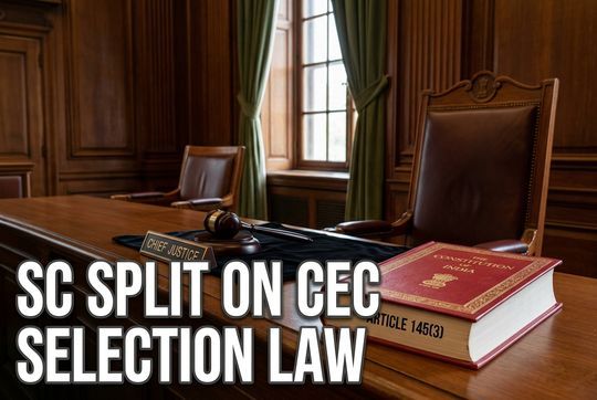 SC Split on CEC Selection Law: The Article 145(3) Mandate Explained