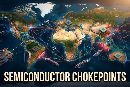 Semiconductor Chokepoints: The Geopolitics of the Global Chip War