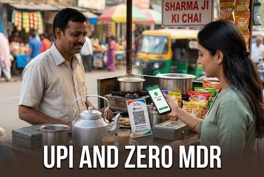 UPI Zero MDR Policy Explained: Who Pays for Free Digital Payments
